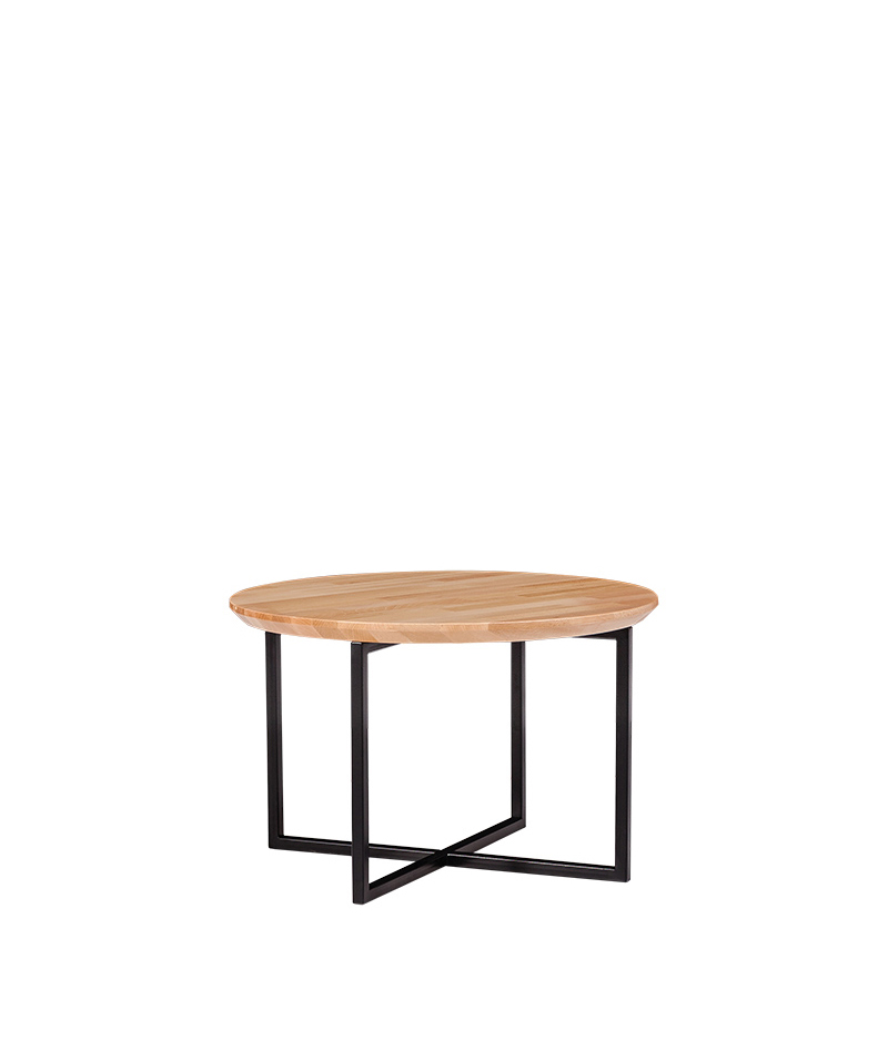 tavolo kube c 8045 in legno tavolo artigianale di design per ufficio vista frontale moschella
