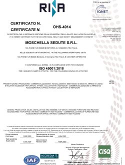 certificato ISO-45001