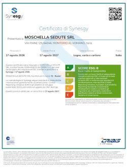 certificato SurveyCertificate MOSCHELLA SEDUTE SRL 08_07_2024.