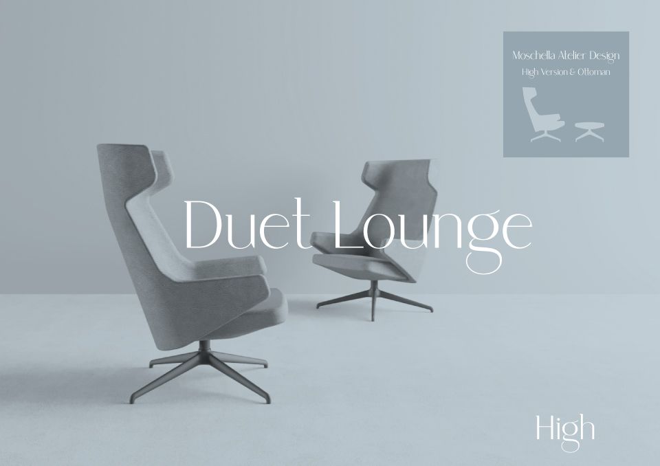 nuova duet lounge high Moschella Sedute