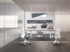 ufficio con sedute Light Mesh artigianali di design per ufficio environment ambiente Moschella Sedute Abruzzo